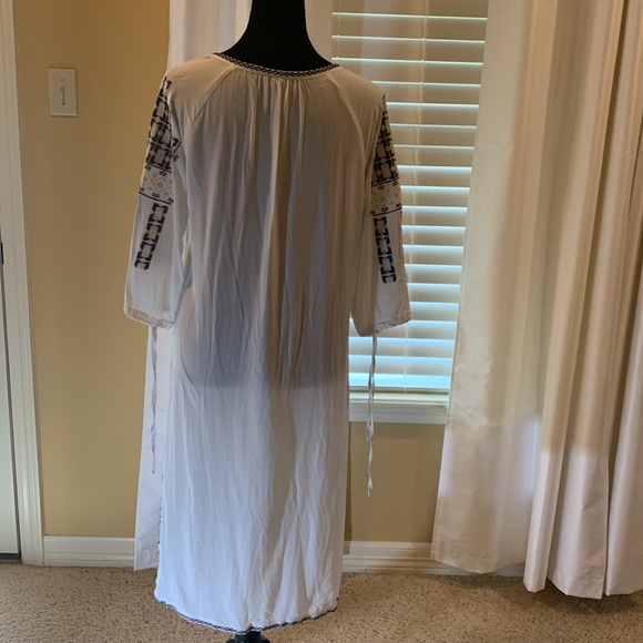 Fun Bohemian Beach Coverup by Moreno - Size M - Picture 4 of 9